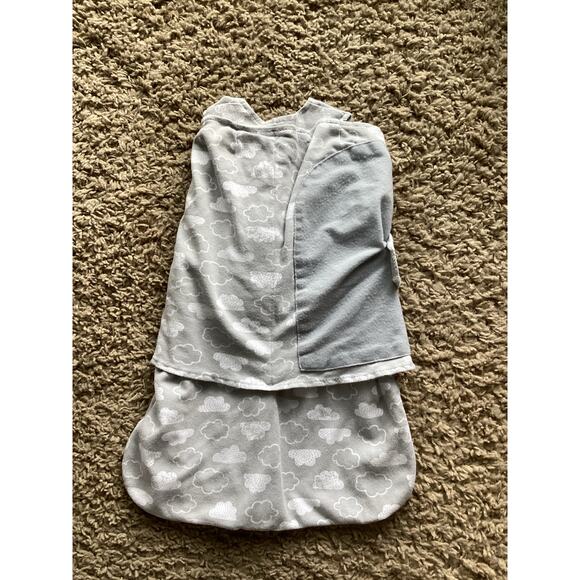 Halo Clouds Newborn Sleepsack Swaddle 3-Way Adjustable Wearable Blanket Tog 0-3M - Picture 5 of 10